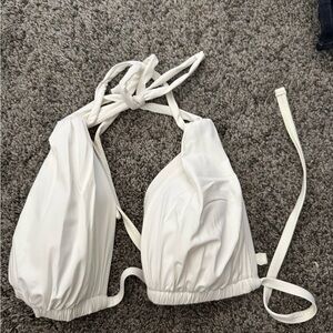 La Blanca Cream Bikini Top